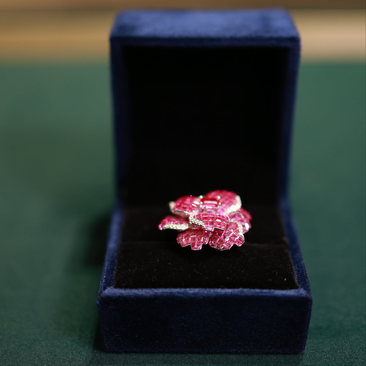 92.5 Pure Silver Moissanite Diamond Ring