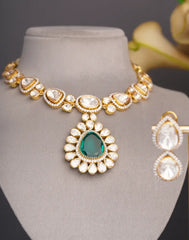 Zara Royal Blossom Jewel Necklace Set