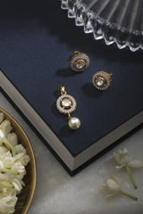 Isla Celestial Studs & Cascade Pendant Set