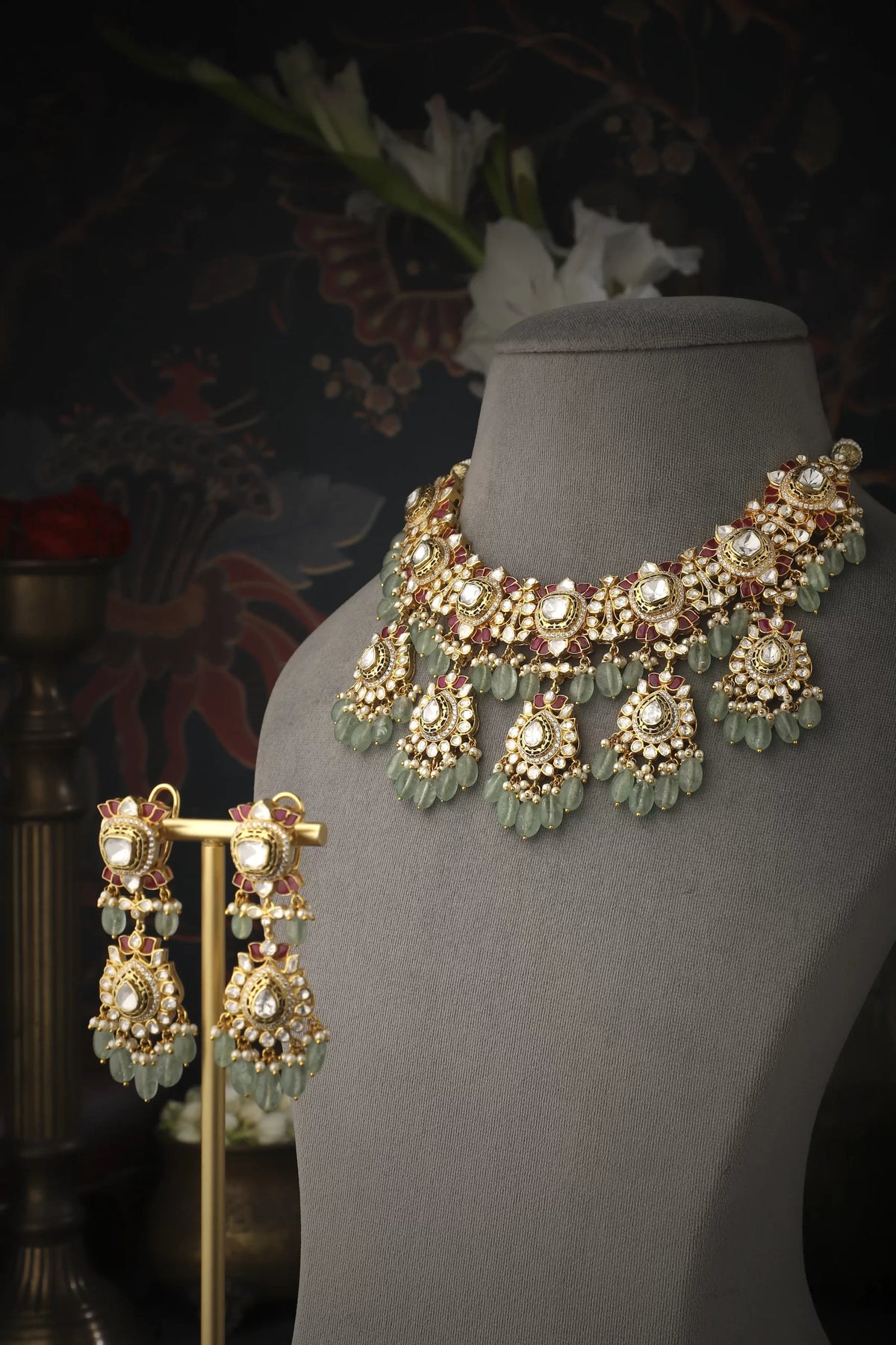 Advika Divine Blossom Harmony Necklace Set